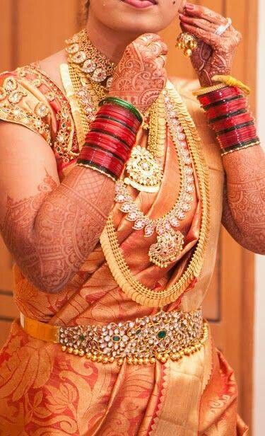 Indian Brides wearing Kamarband